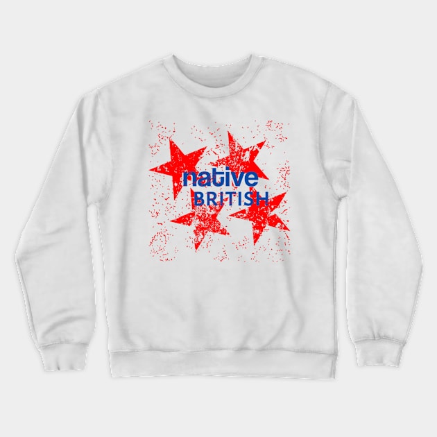 Native British Crewneck Sweatshirt by radeckari25